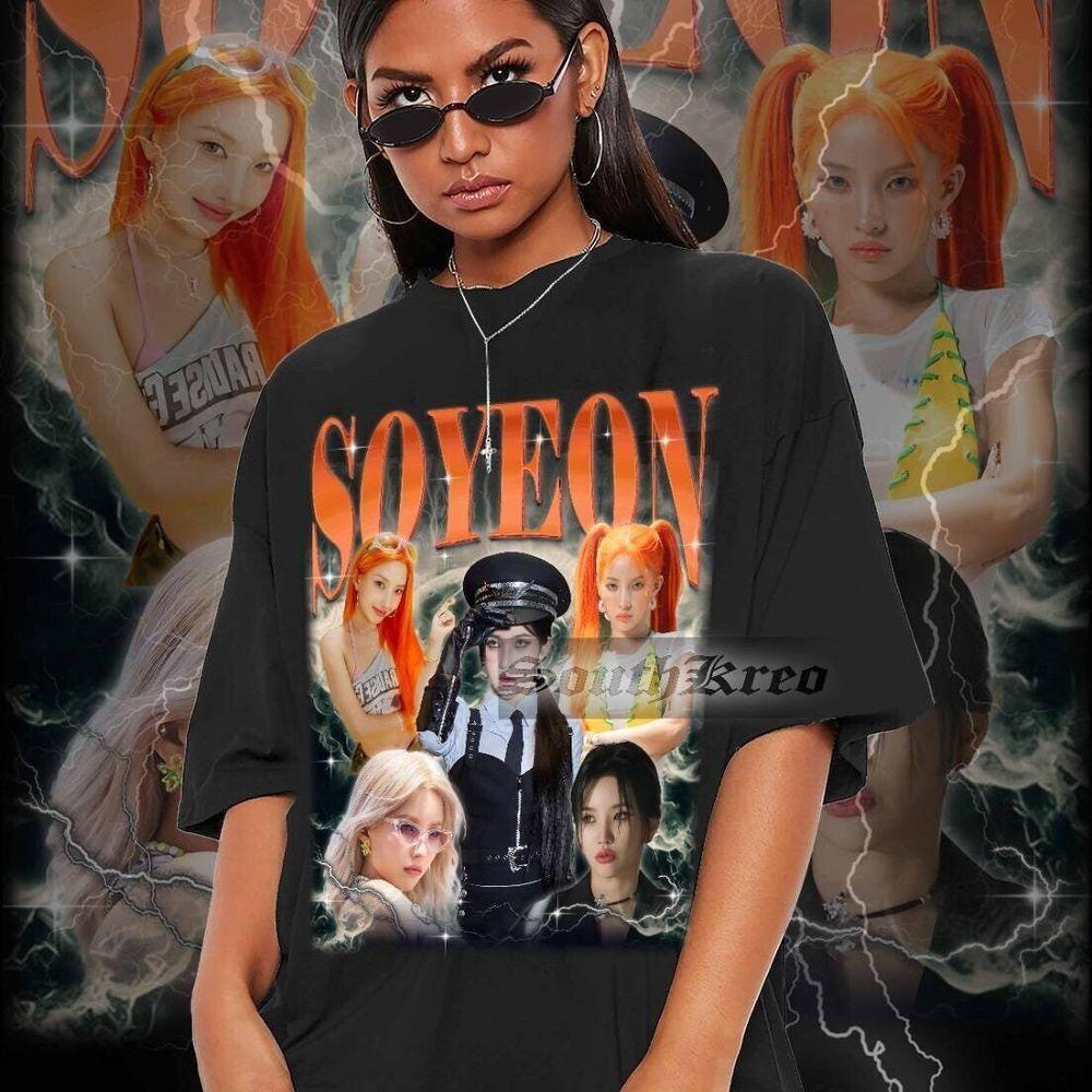 Soyeon Kpop Vintage Vuitino Shirt Soyeon Kpop Vintage Vuitino Shirt
